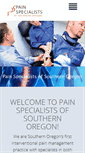 Mobile Screenshot of painspecialists.com